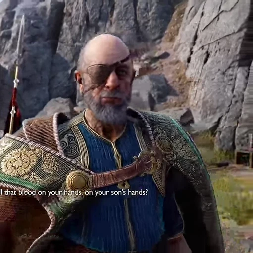 🔱 Стикер «Odin God of War» для Telegram