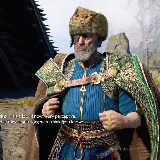 🔱 Стикер «Odin God of War» для Telegram