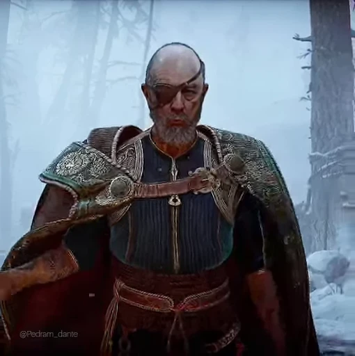 🔱 Стикер «Odin God of War» для Telegram