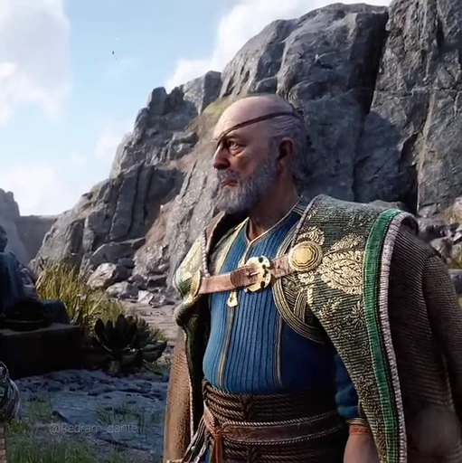 🔱 Стикер «Odin God of War» для Telegram