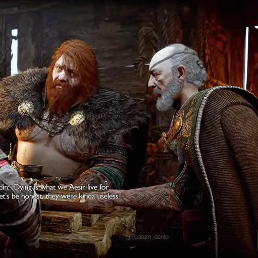 🔱 Стикер «Odin God of War» для Telegram