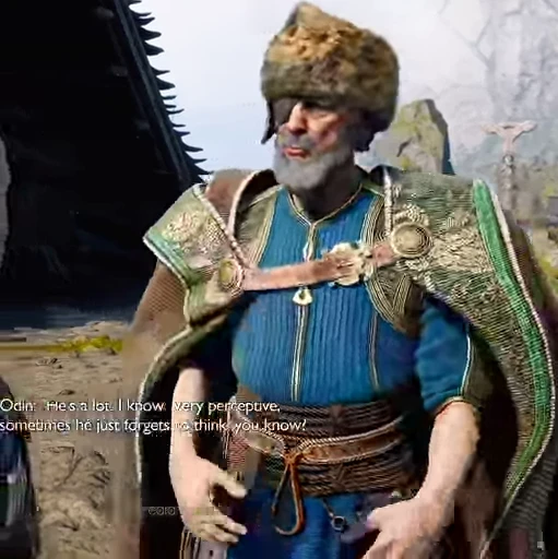 🔱 Стикер «Odin God of War» для Telegram