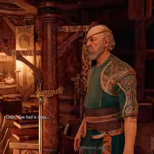 🔱 Стикер «Odin God of War» для Telegram