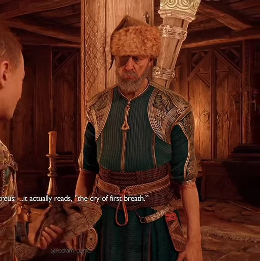 🔱 Стикер «Odin God of War» для Telegram