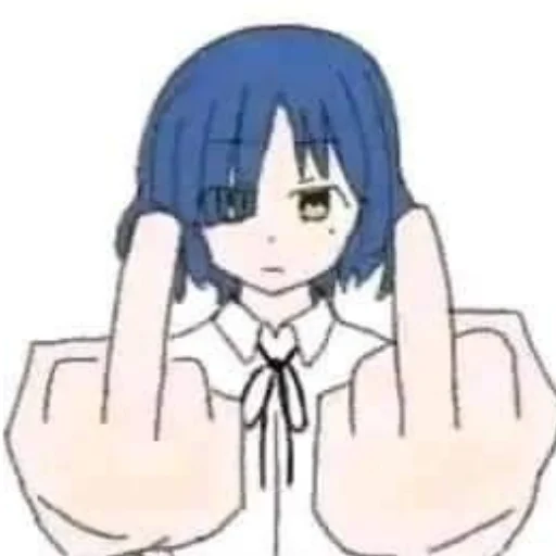 🖕 Стикер «ОдиноКие Гоперы» для Telegram