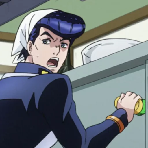 😠 Стикер «Is this a JoJo reference?» для Telegram