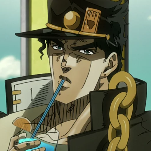 😎 Стикер «Is this a JoJo reference?» для Telegram