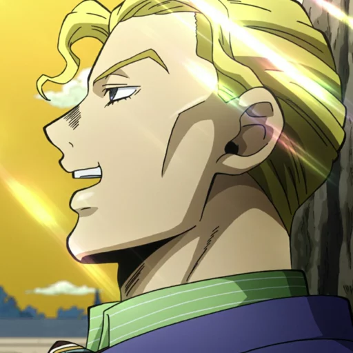 😌 Стикер «Is this a JoJo reference?» для Telegram