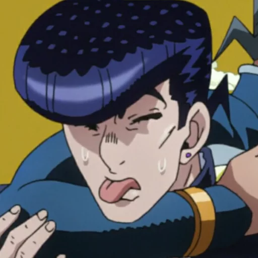 😖 Стикер «Is this a JoJo reference?» для Telegram