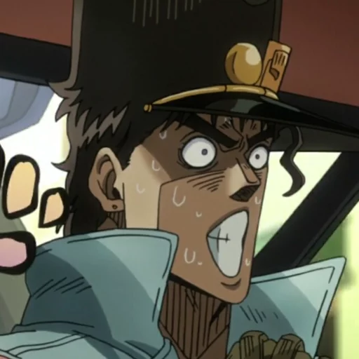 😰 Стикер «Is this a JoJo reference?» для Telegram