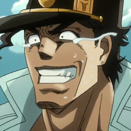 😅 Стикер «Is this a JoJo reference?» для Telegram
