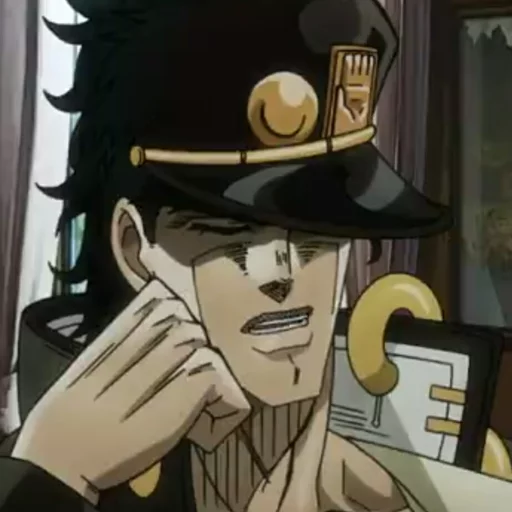 😐 Стикер «Is this a JoJo reference?» для Telegram