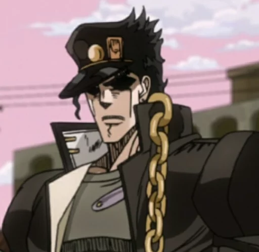 😎 Стикер «Is this a JoJo reference?» для Telegram
