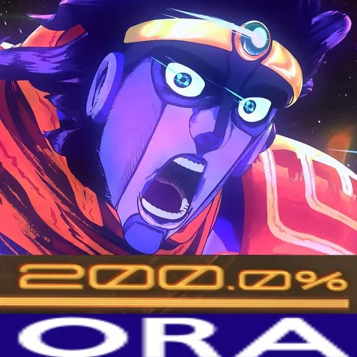 👊 Стикер «Is this a JoJo reference?» для Telegram