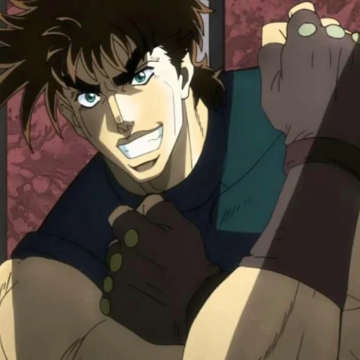 👍 Стикер «Is this a JoJo reference?» для Telegram