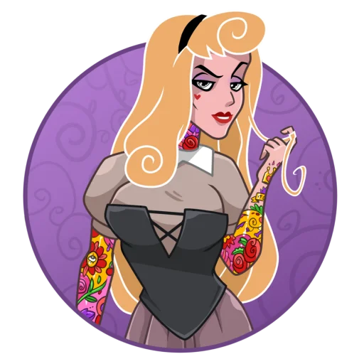👩 Стикер «odiumbot» для Telegram