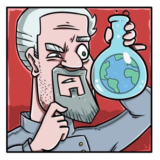 🥼 Стикер «odiumbot» для Telegram