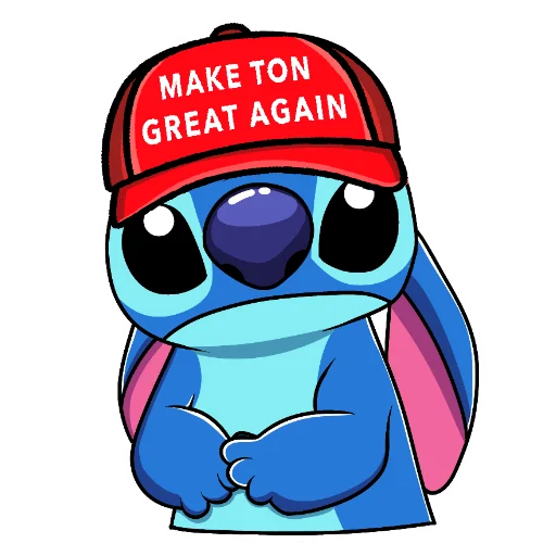 🧢 Стикер «Stitch» для Telegram