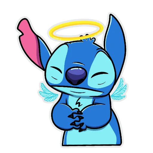 😇 Стикер «Stitch» для Telegram