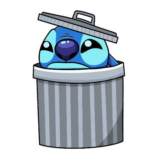 🗑 Стикер «Stitch» для Telegram