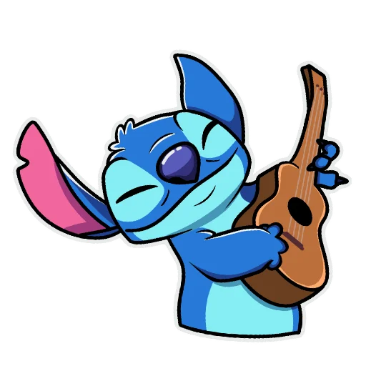 🎸 Стикер «Stitch» для Telegram