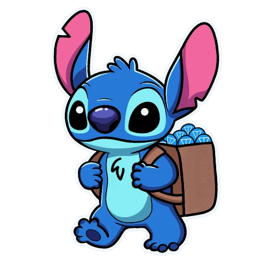 🎒 Стикер «Stitch» для Telegram