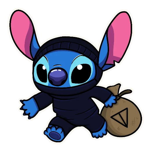 🥷 Стикер «Stitch» для Telegram