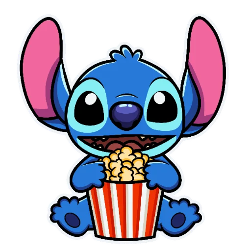 🍿 Стикер «Stitch» для Telegram