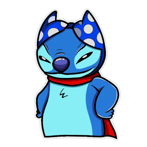🦸‍♂ Стикер «Stitch» для Telegram