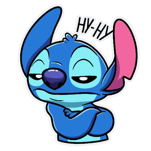 🤷‍♂ Стикер «Stitch» для Telegram