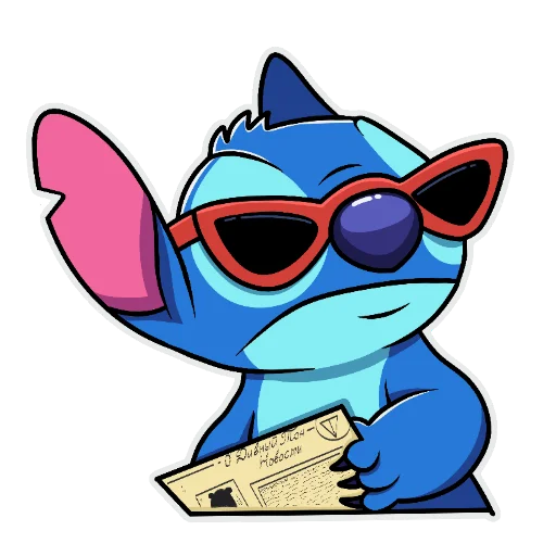 😎 Стикер «Stitch» для Telegram