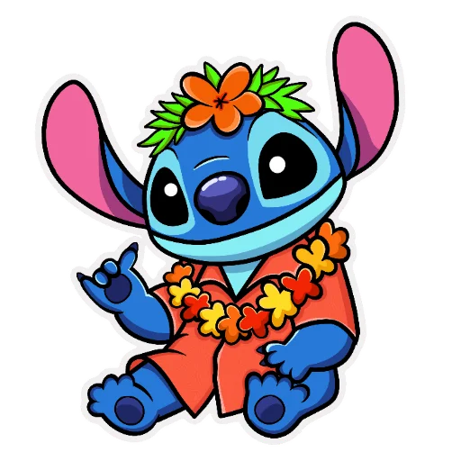 🥳 Стикер «Stitch» для Telegram