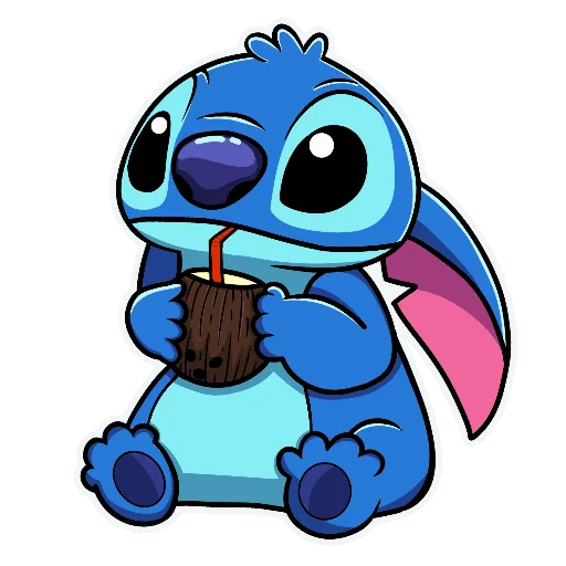 🥥 Стикер «Stitch» для Telegram