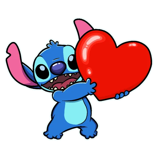 ❤ Стикер «Stitch» для Telegram