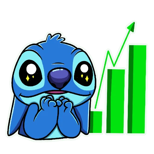 📈 Стикер «Stitch» для Telegram