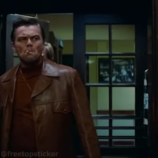 🚬 Стикер «Однажды в Голливуде» для Telegram