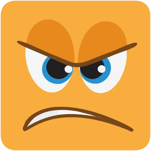 😠 Стикер «Одноклассники» для Telegram