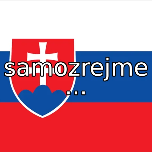 🇸🇰 Стикер «of course...» для Telegram