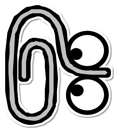 📎 Стикер «Office 97» для Telegram