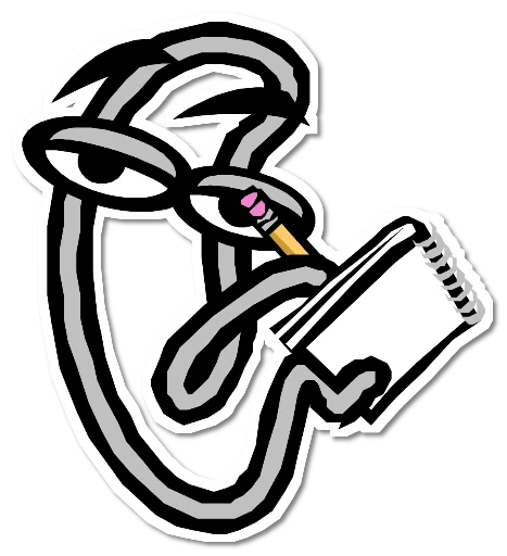 📝 Стикер «Office 97» для Telegram