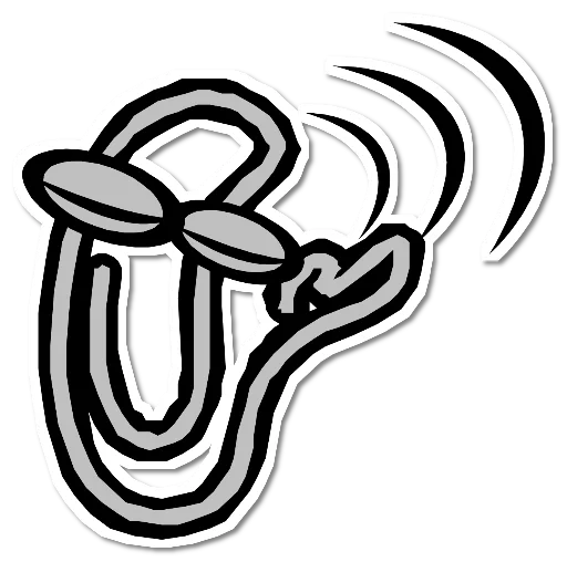 👂 Стикер «Office 97» для Telegram