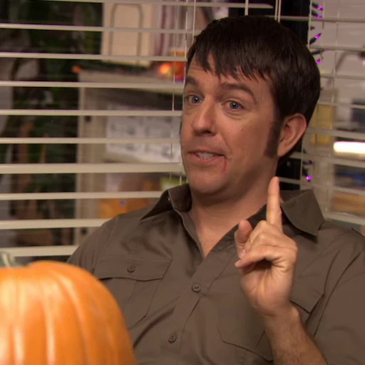 🧛 Стикер «The Office Halloween» для Telegram