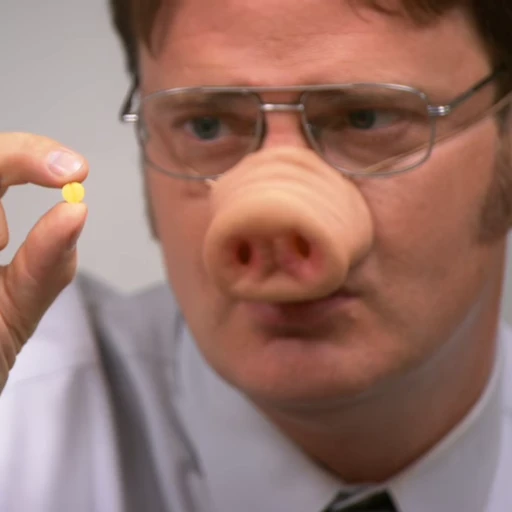 🐽 Стикер «The Office Halloween» для Telegram