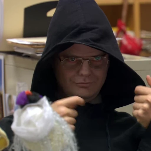😈 Стикер «The Office Halloween» для Telegram