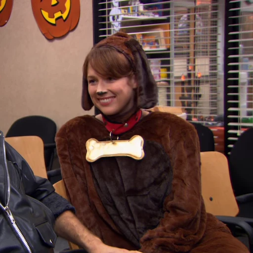 🐶 Стикер «The Office Halloween» для Telegram