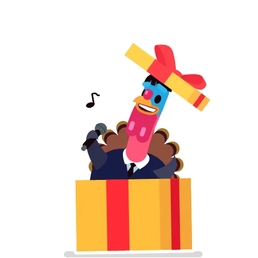 🎁 Стикер «Office Turkey» для Telegram