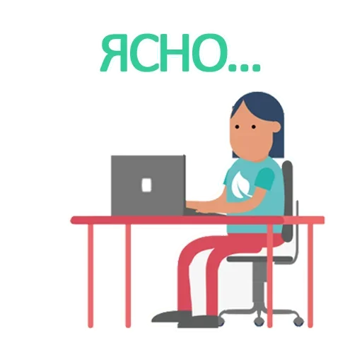 😰 Стикер «Desk!» для Telegram