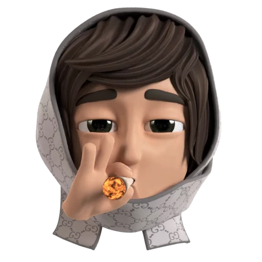 🚬 Стикер «OGBUDA» для Telegram