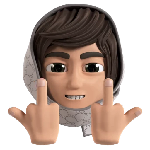 🖕 Стикер «OGBUDA» для Telegram