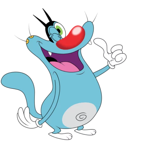 Стикерпак oggy & cockroaches для Telegram